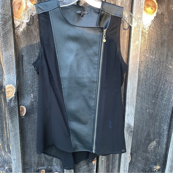 LADY Dutch Black Vest Size S - Picture 2 of 6